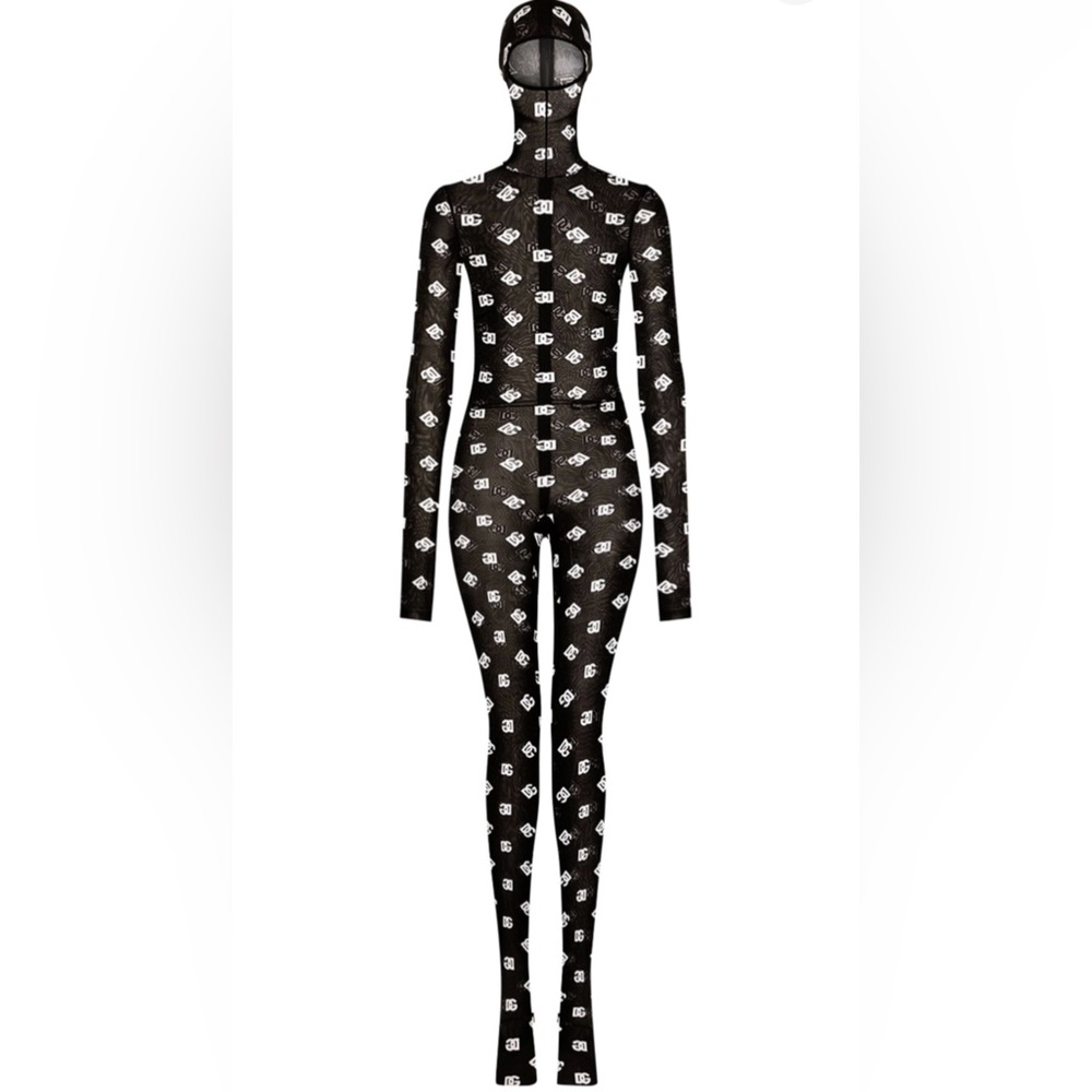 Black and White Dolce & Gabbana Jumpsuit